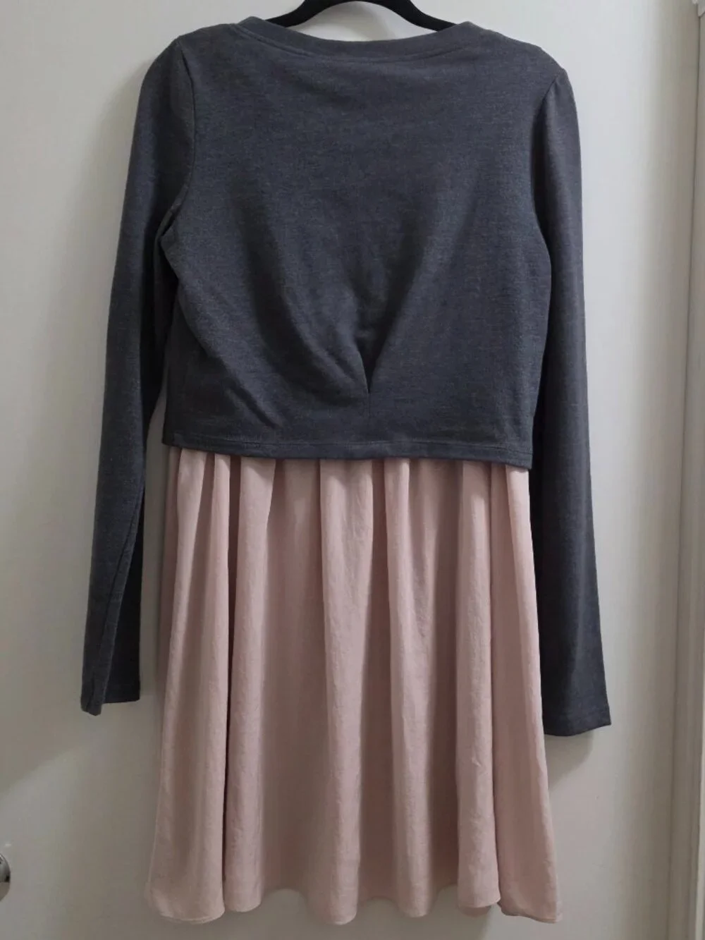 ANTHROPOLOGIE E by ELOISE Eyelet Sweater Twofer Dress - Picture 3 of 10